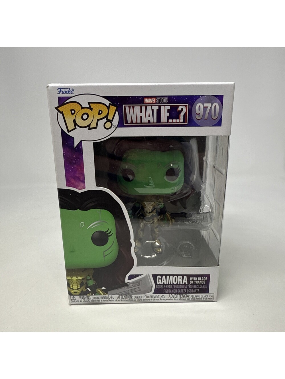 NEW Gamora with Blade of Thanos Marvel #970 What If? Funko Pop